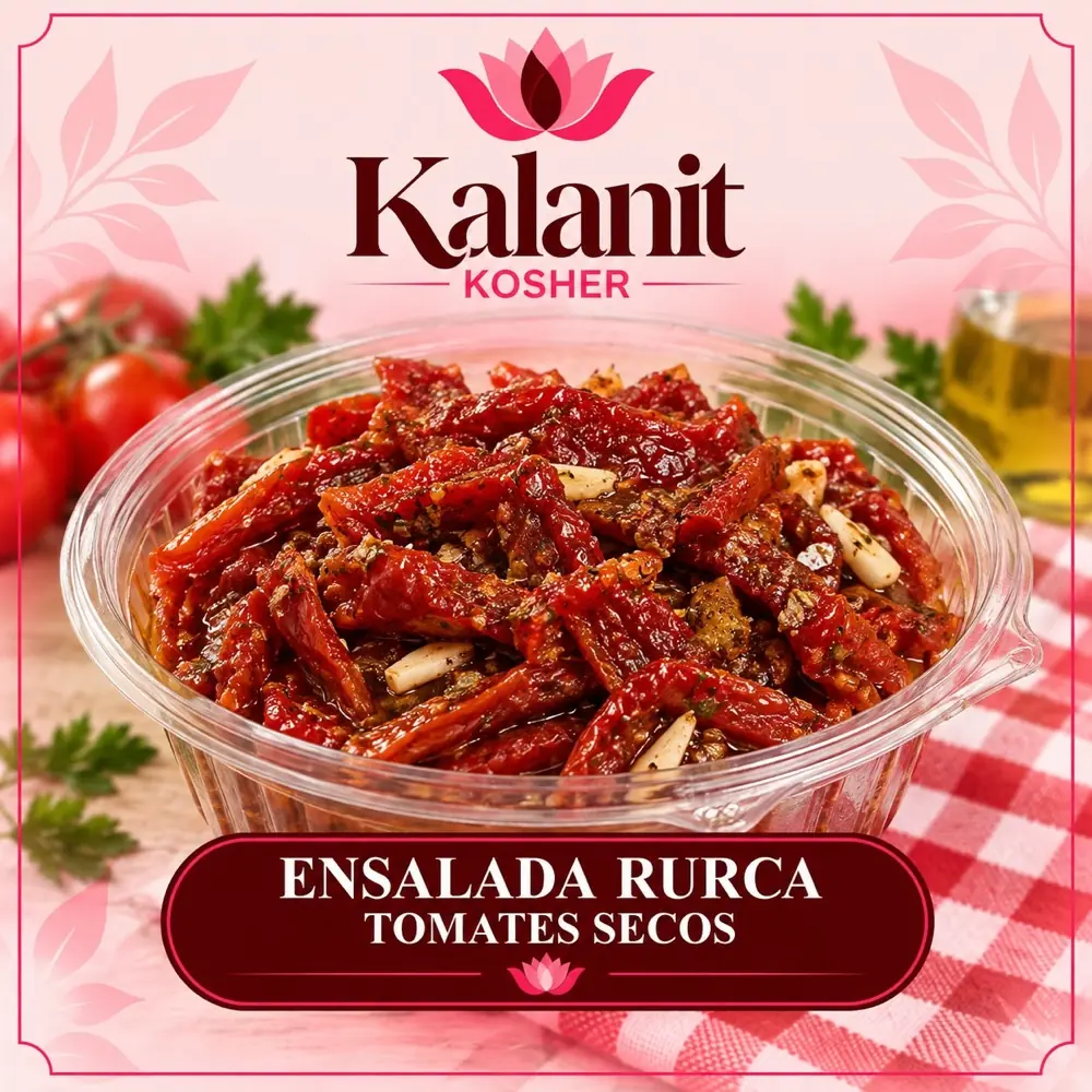Otra imagen de la ensalada turca de tomates secos